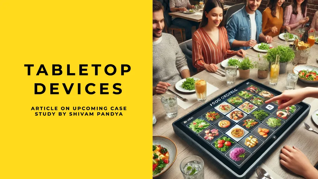 Hey everyone, Shivam here! I’m excited to share a sneak peek at my latest design project: a dual-screen table ordering system that’s about to, well, maybe not shake up the restaurant world, but definitely give it a good nudge in the right direction.